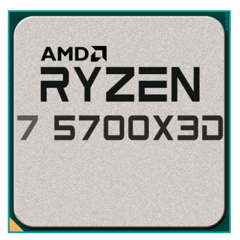 AMD RYZEN 7 5700X3D (3.0 GHz / 4.1 GHz) TRAY