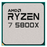 AMD RYZEN 7 5800X (3.8 GHz / 4.7 GHz) TRAY