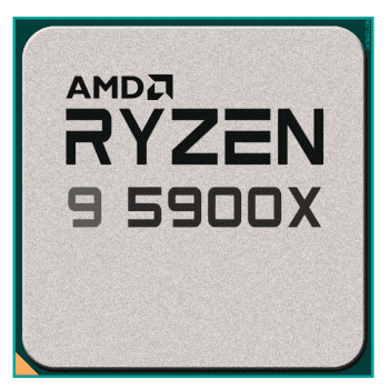 AMD RYZEN 9 5900X (3.7 GHz / 4.8 GHz) TRAY