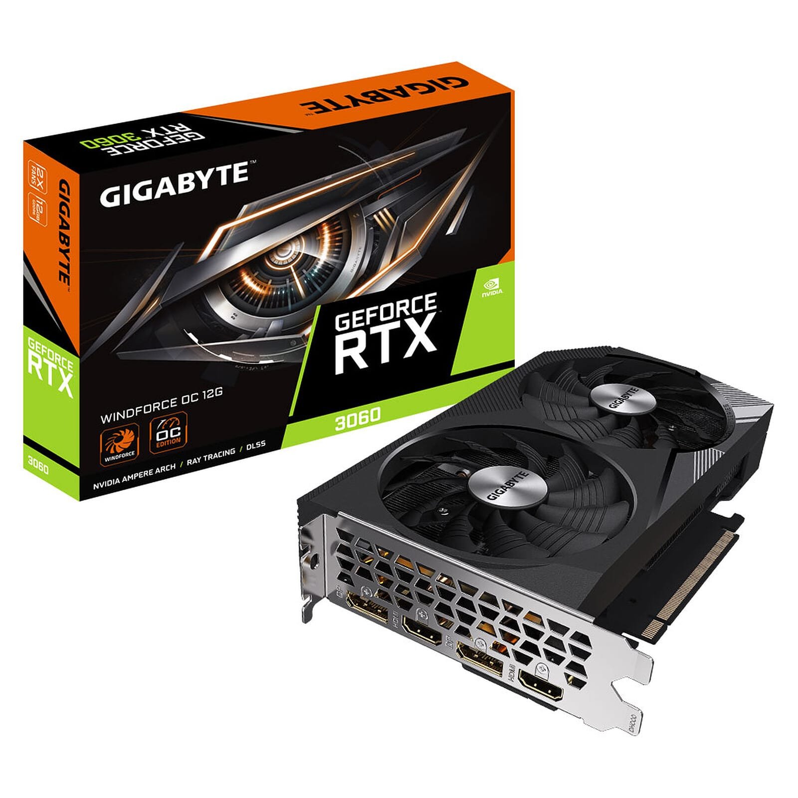 LD0005976920 GIGABYTE GEFORCE RTX 3060 WINDFORCE OC 12G