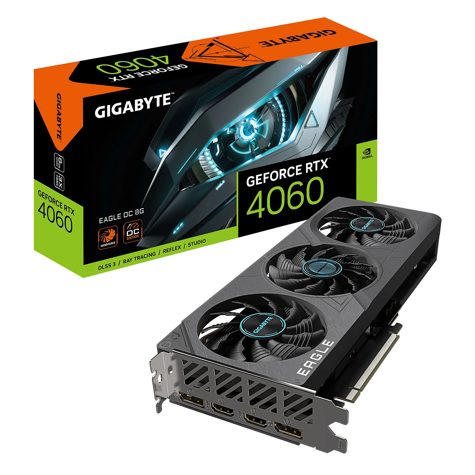 GIGABYTE GEFORCE RTX 4060 EAGLE OC 8G
