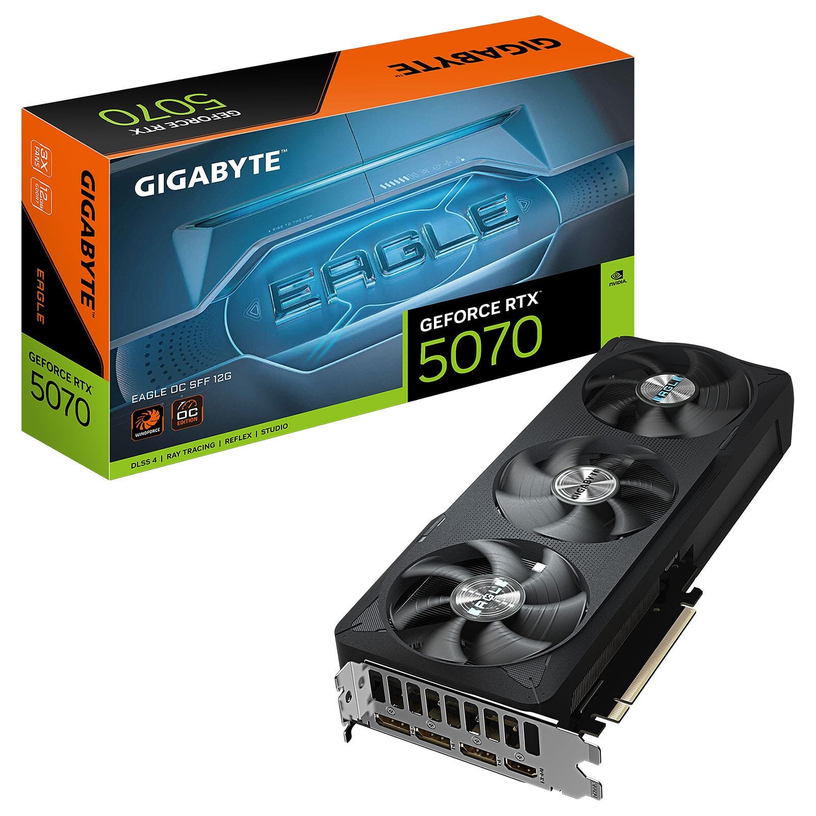 Gigabyte GeForce RTX 5070 EAGLE OC SFF 12G Gigabyte GeForce RTX 5070 EAGLE OC SFF 12G