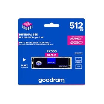 GOODRAM PX500 M.2 512Gb SSD NVMe