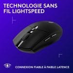 Logitech G G305 Lightspeed Wireless Gaming Mouse (Noir)