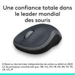 Logitech Wireless Mouse M185 (Gris)