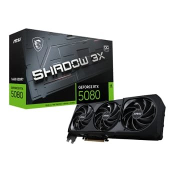 MSI GeForce RTX 5080 SHADOW 3X OC 16GB GDDR7