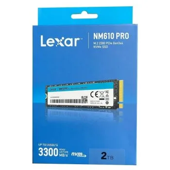 Lexar NM610 PRO SSD NVMe M.2 PCIe 2TB