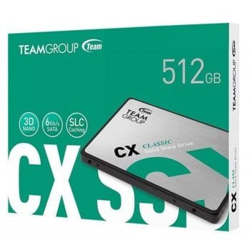 TeamGroup CX2 2.5" SSD 512GB