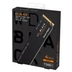 Western Digital SSD WD Black SN850X 4 To