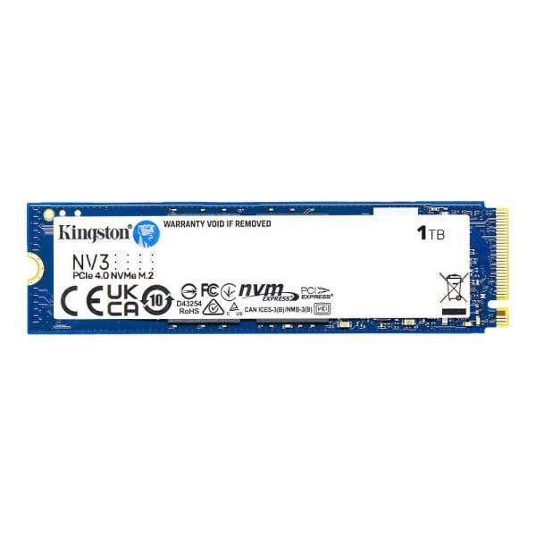 Kingston SSD NV3 1TB M.2 NVMe Kingston SSD NV3 1TB M.2 NVMe