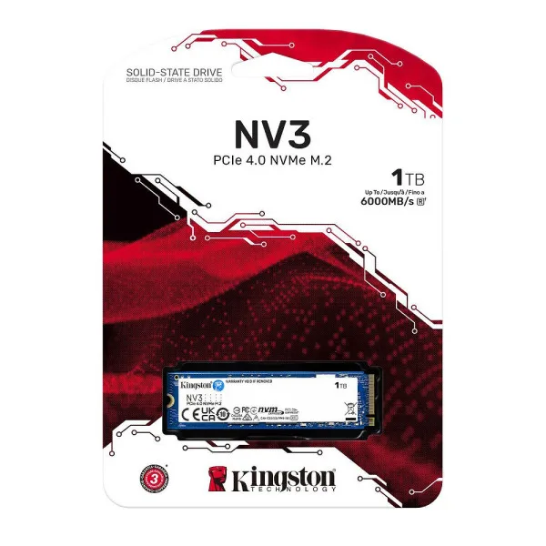 Kingston SSD NV3 1TB M.2 NVMe