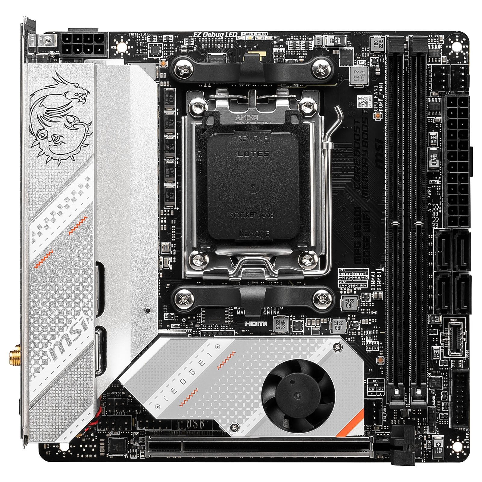 MSI MPG B650I EDGE WIFI MSI MPG B650I EDGE WIFI