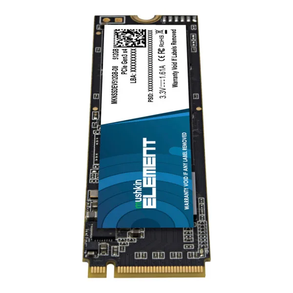 Mushkin Element M.2 PCIe NVMe 512GB Mushkin Element M.2 PCIe NVMe 512GB