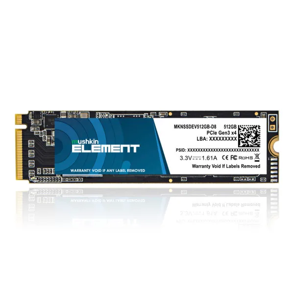 Mushkin Element M.2 PCIe NVMe 512GB Mushkin Element M.2 PCIe NVMe 512GB