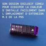 Western Digital SSD WD Black SN850P 1TB – Avec dissipateur thermique (Sans emballage)