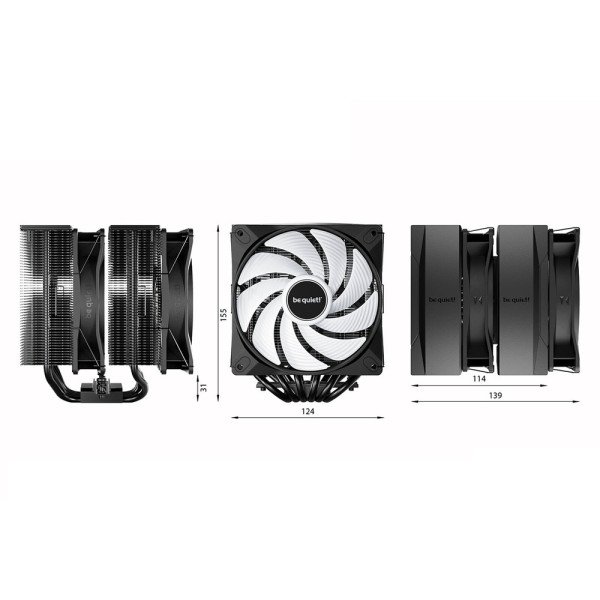 be quiet! Pure Rock Pro 3 LX Black be quiet! Pure Rock Pro 3 LX Black