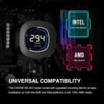 Gamdias Chione M4 240 ARGB LCD Black