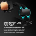 Gamdias Chione M4 240 ARGB LCD Black