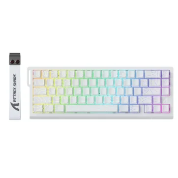 ATTACK SHARK X68 HE MAGNETIC SWITCH (WHITE CONTOUR LINE)