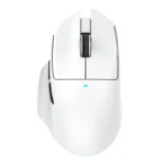 ATTACK SHARK V6 + WIRED + 2.4G + BT CONNECTIONS (WHITE)