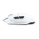 ATTACK SHARK V6 + WIRED + 2.4G + BT CONNECTIONS (WHITE)