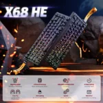 ATTACK SHARK X68 HE MAGNETIC SWITCH (BLACK CONTOUR LINE)