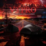 ATTACK SHARK V3PRO + 2.4G + BT CONNECTIONS (BLACK)