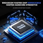 ATTACK SHARK G3PRO WIRED + 2.4G + BT CONNECTIONS (BLACK)