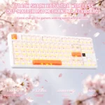 ATTACK SHARK X87 ULTRA MECHANICAL MEGALODON SWITCH (ICE ORANGE)