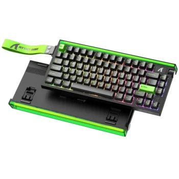 ATTACK SHARK R85 HE WIRED MAGNETIC PURPLE MANDREL SWITCH (NEON GREEN)