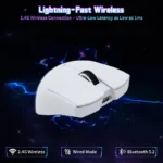 ATTACK SHARK X11SE WIRED + 2.4G + BT5.2 CONNECTIONS (WHITE)