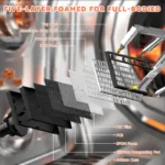 ATTACK SHARK R82 HE WIRED MAGNETIC SWITCH (BLACK)