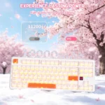 ATTACK SHARK X87 ULTRA MECHANICAL MEGALODON SWITCH (ICE ORANGE)