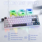 ATTACK SHARK X68MAX WIRED MAGNETIC SWITCH (STARLIGHT WHITE)