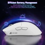 ATTACK SHARK X11SE WIRED + 2.4G + BT5.2 CONNECTIONS (WHITE)
