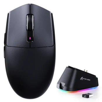 ATTACK SHARK G3PRO WIRED + 2.4G + BT CONNECTIONS (BLACK)