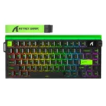 ATTACK SHARK R85 HE WIRED MAGNETIC PURPLE MANDREL SWITCH (NEON GREEN)