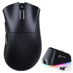 ATTACK SHARK V3PRO + 2.4G + BT CONNECTIONS (BLACK)