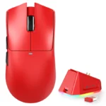 ATTACK SHARK X11 WIRED + 2.4G + BT CONNECTIONS (RED)