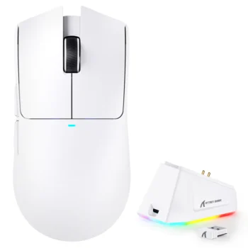 ATTACK SHARK X11 WIRED + 2.4G + BT CONNECTIONS (WHITE)