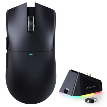 ATTACK SHARK X11 WIRED + 2.4G + BT CONNECTIONS (BLACK)