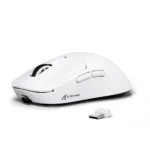 ATTACK SHARK X3 PAW-3395 WIRED + 2.4G + BT5.4 CONNECTIONS (WHITE)
