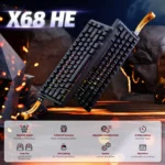 ATTACK SHARK X68 HE MAGNETIC SWITCH (BLACK)
